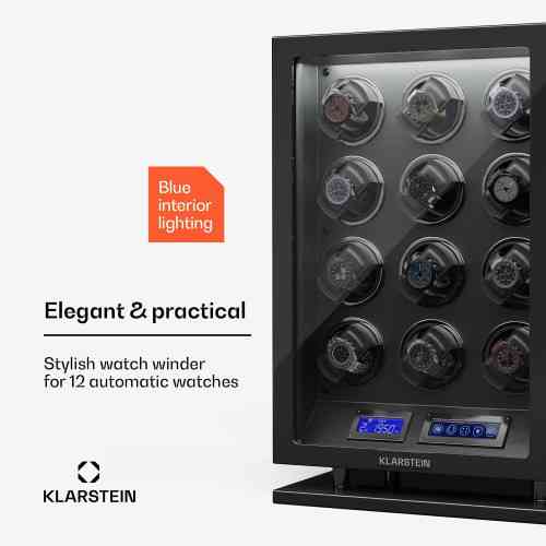 Шкатулка ротомат виточная Klarstein Verdon 12 для подзавода 12-х часов Германия Уценка Днепр