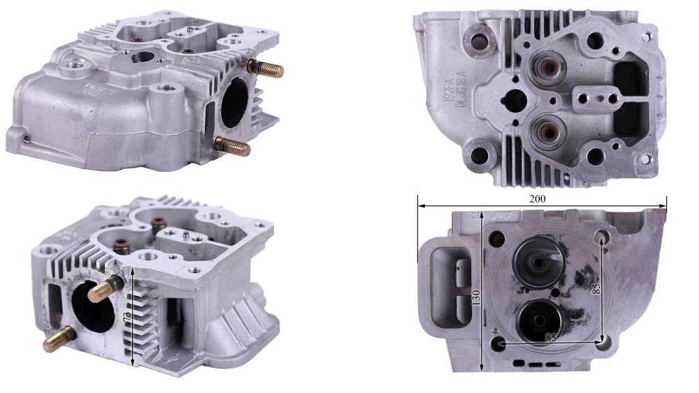 Головка цилиндра мотоблок 192D (голая) Мукачево - изображение 1