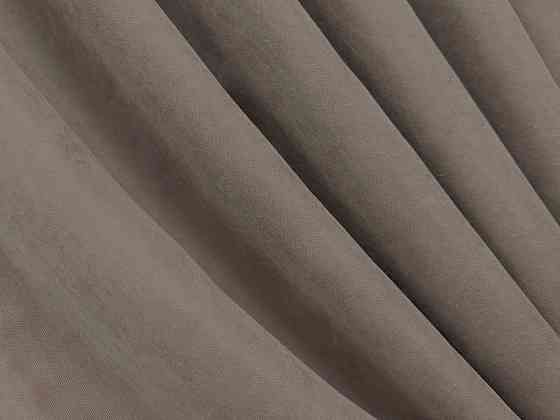 Комплект коротких штор VR-Textil Микровелюр Petek YL № 1707ш Какао 140х170 см 2 шт (35-0436) Киев