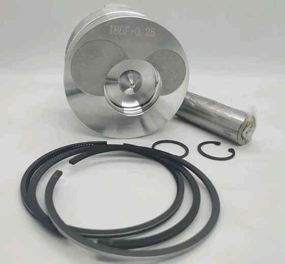 Поршень мотоблок 186F (6-9Hp) 0,25 (Ø86,25) (тупой конус) Мукачево