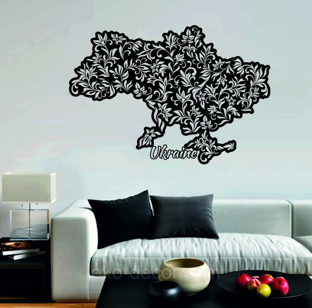 Декоративне настінне Панно «Карта України», Декор на стіну Київ - фото 7