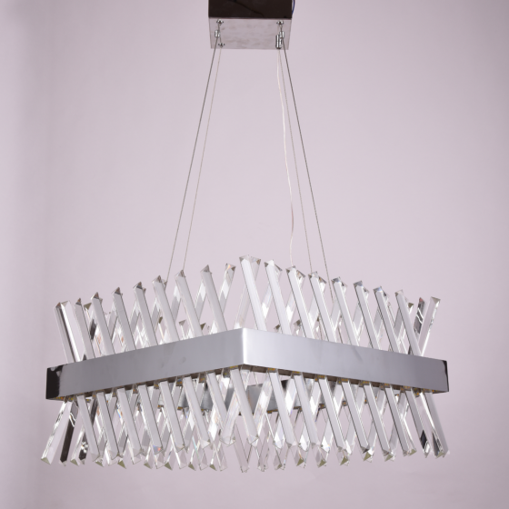 SIRIUS Люстра кришталева підвісна Sirius Ш 5011/500*500 CR Коломыя