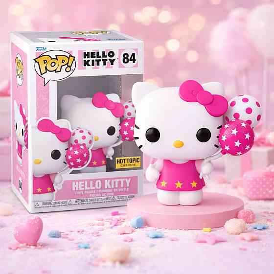Ігрова фігурка Funko POP! серії Hello Kitty - Хелоу Кітті з кульками Дніпро