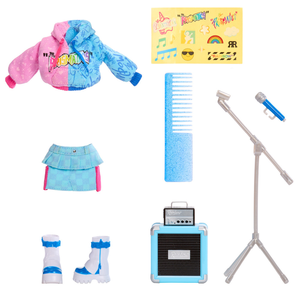 Лялька Rainbow High серії Junior High Rockband - Скайлер Дніпро - фото 6