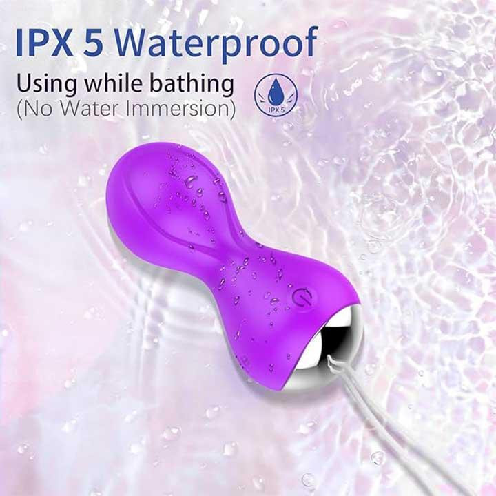 Вагінальні кульки Кегеля з вібрацією 12 режимів Фіолетовий Вінниця - фото 12