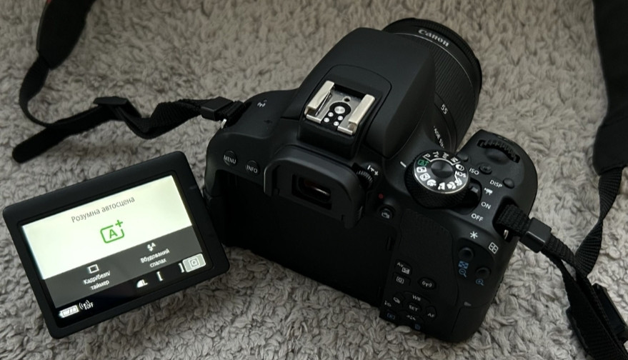 Фотоаппарат CANON 800D + 18-55mm. Kit. Киев - изображение 3