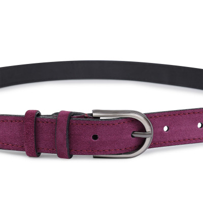 Ремень Vintage Замшевый женский Фиолетовый (20801) Винница - изображение 8