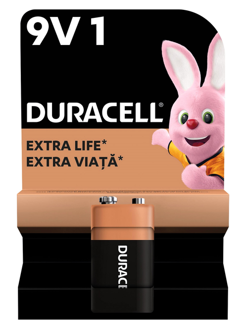 Батарейка крона DURACELL 9V MN1604 KPN110 1шт. бл Рівне - фото 1