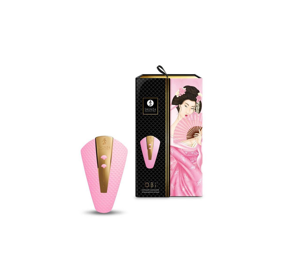 Клиторальный вибратор Shunga Obi Light Pink Sex Aura Киев - изображение 6