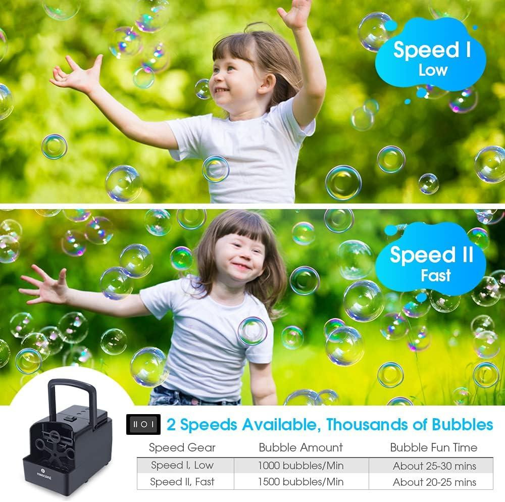 Професійна портативна автоматична машина для бульбашок PANACARE машина для видування бульбашок 1500+ бульбашок за хвилину Дніпро - фото 8