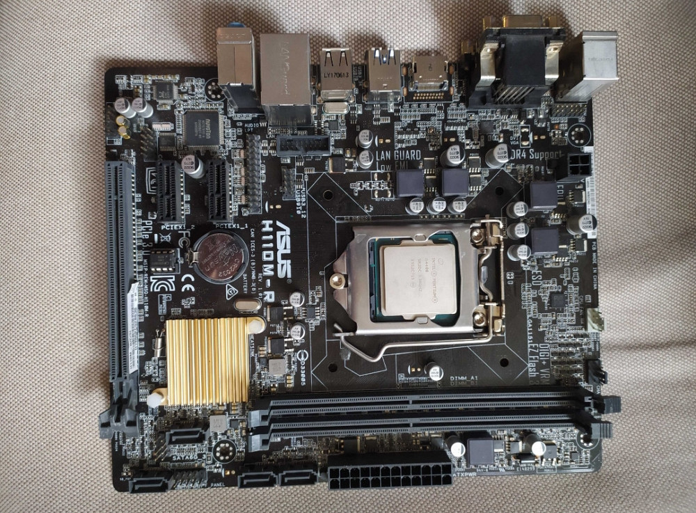 Материнська плата Asus H110M-R, сокет 1151, dd94 Плата: ASUS H110m-r/c/si. Київ - фото 7