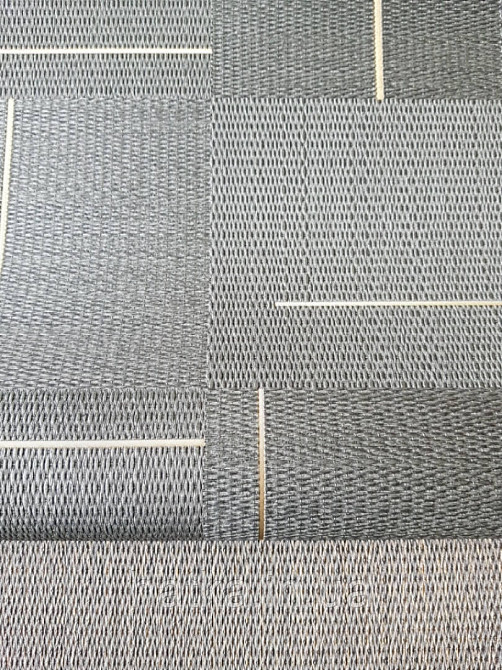 Шпалери вінілові на флізелін Sirpi AltaGamma Home 3 лофт геометрія 3д чорні квадрати золотисті смуги Київ - фото 1