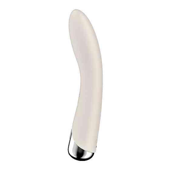 Вібратор точки G з обертанням Satisfyer Spinning Vibe 1 Beige, 2 мотори Sex Aura Київ