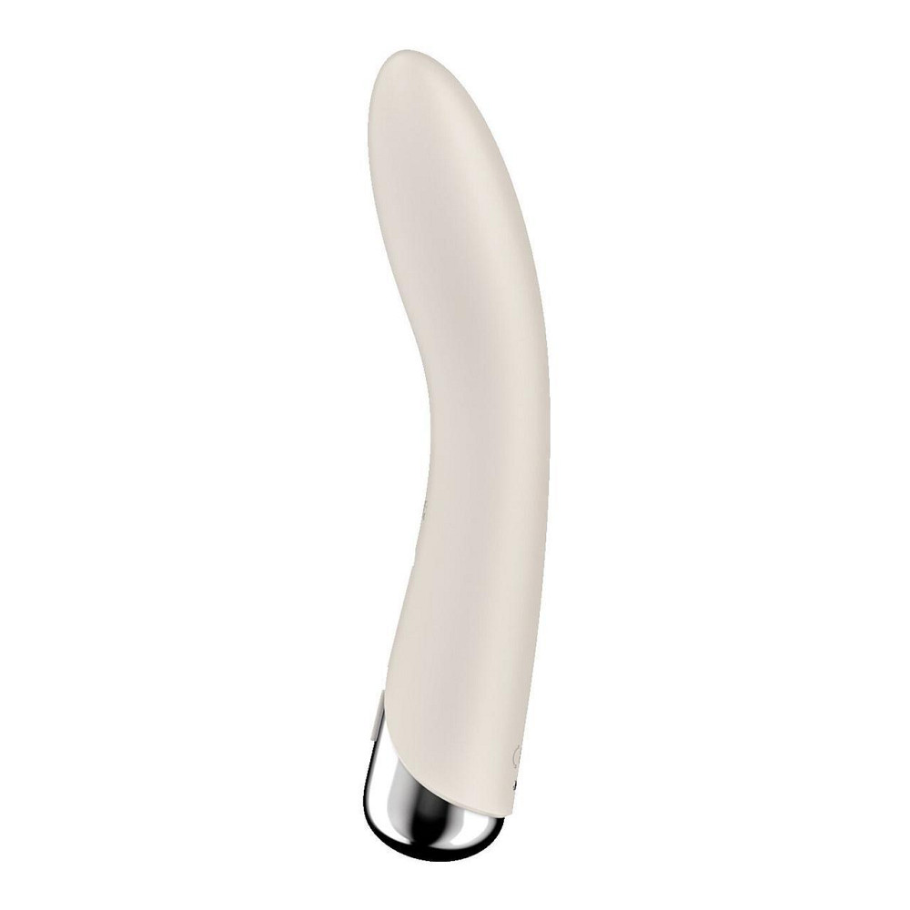 Вібратор точки G з обертанням Satisfyer Spinning Vibe 1 Beige, 2 мотори Sex Aura Київ - фото 3