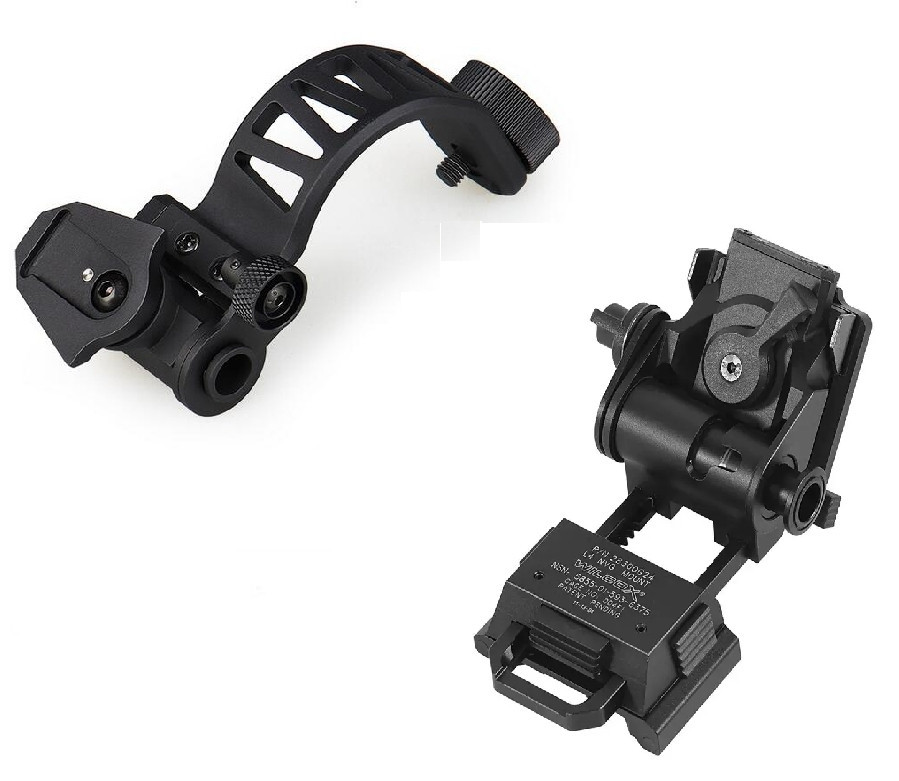 Комплект креплений на шлем J-Arm + Wilcox L4G24 для прибора ночного видения (Метал + метал) Винница - изображение 2