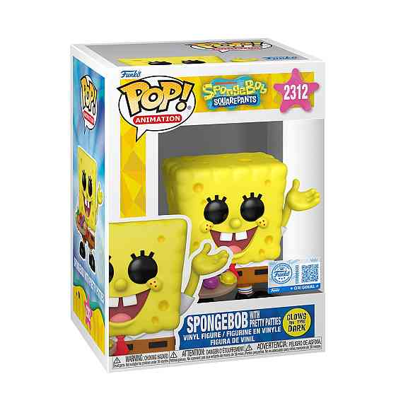 Ігрова фігурка Funko POP! - Губка Боб з крабсбургерами (GW) Днепр