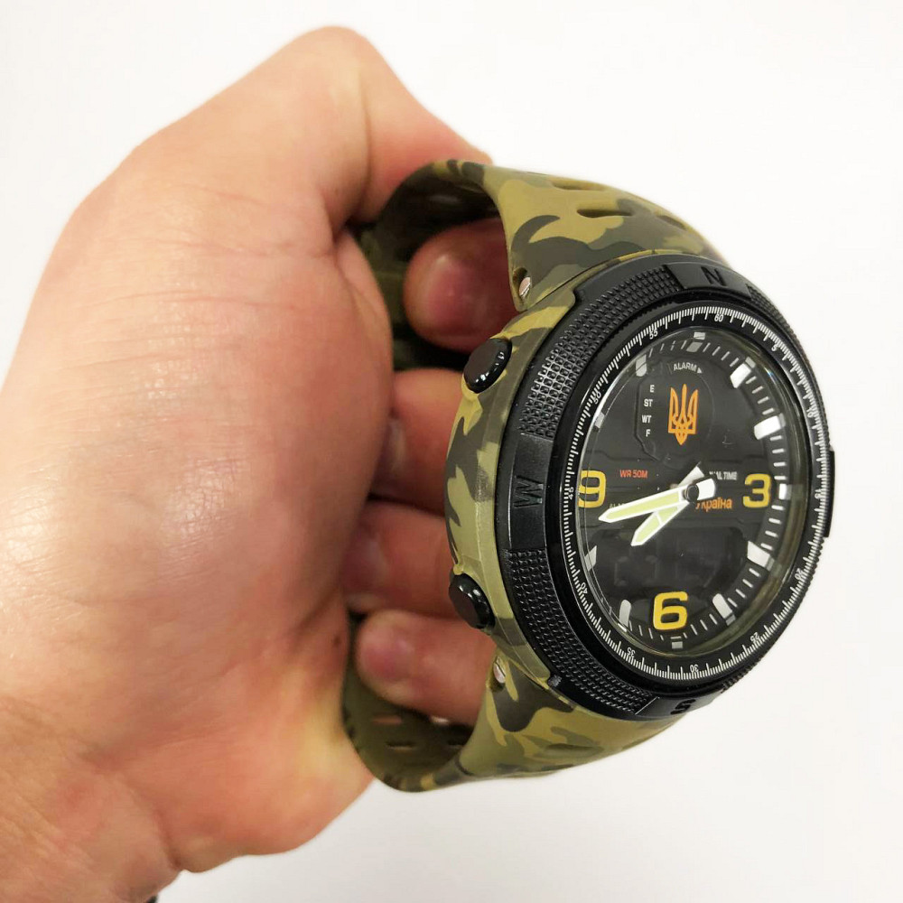 Годинники для походів, Годинники туристичні для виживання Військові спецслужб HW-12 Львів - фото 8