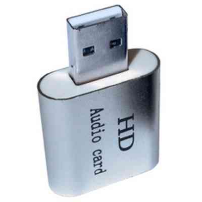 Звукова плата Dynamode USB-SOUND7-ALU silver Вінниця