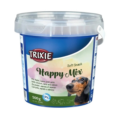 Лакомство для собак Trixie Happy Mix 500 г (ассорти) (4011905314952) Винница - изображение 1