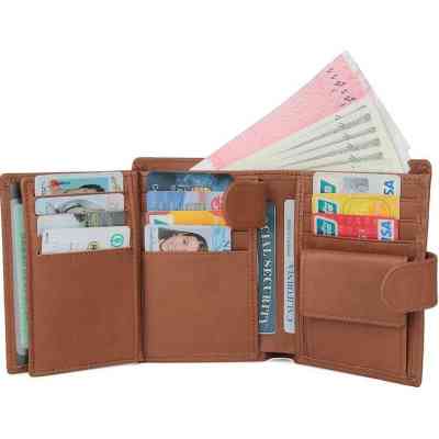 Портмоне Vintage З натуральної шкіри Коричневе (14534) Вінниця