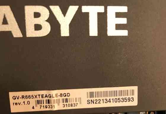 Видеокарта Gigabyte Radeon RX 6650 XT Eagle 8G. Киев