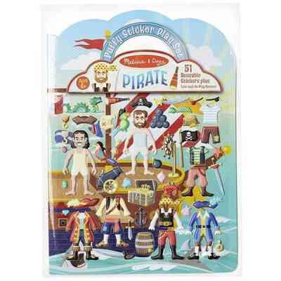 Набір для творчості Melissa&amp;Doug Об'ємні багаторазові наліпки Пірати (MD9102) Вінниця