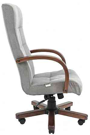 Офисное Кресло Руководителя Richman Virginia Misti Grey Wood М3 MultiBlock Серый Киев