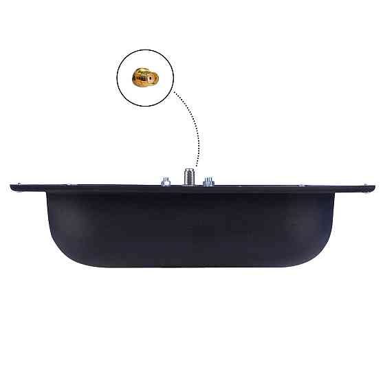 4G антенна панельная MARKETNET Square SMA мощностью 21 dBi действия 800/900/1800/2100/2600 МГц Киев