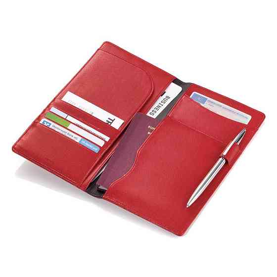 Футляр для документів Troika Colori confidence, червоний Рівне