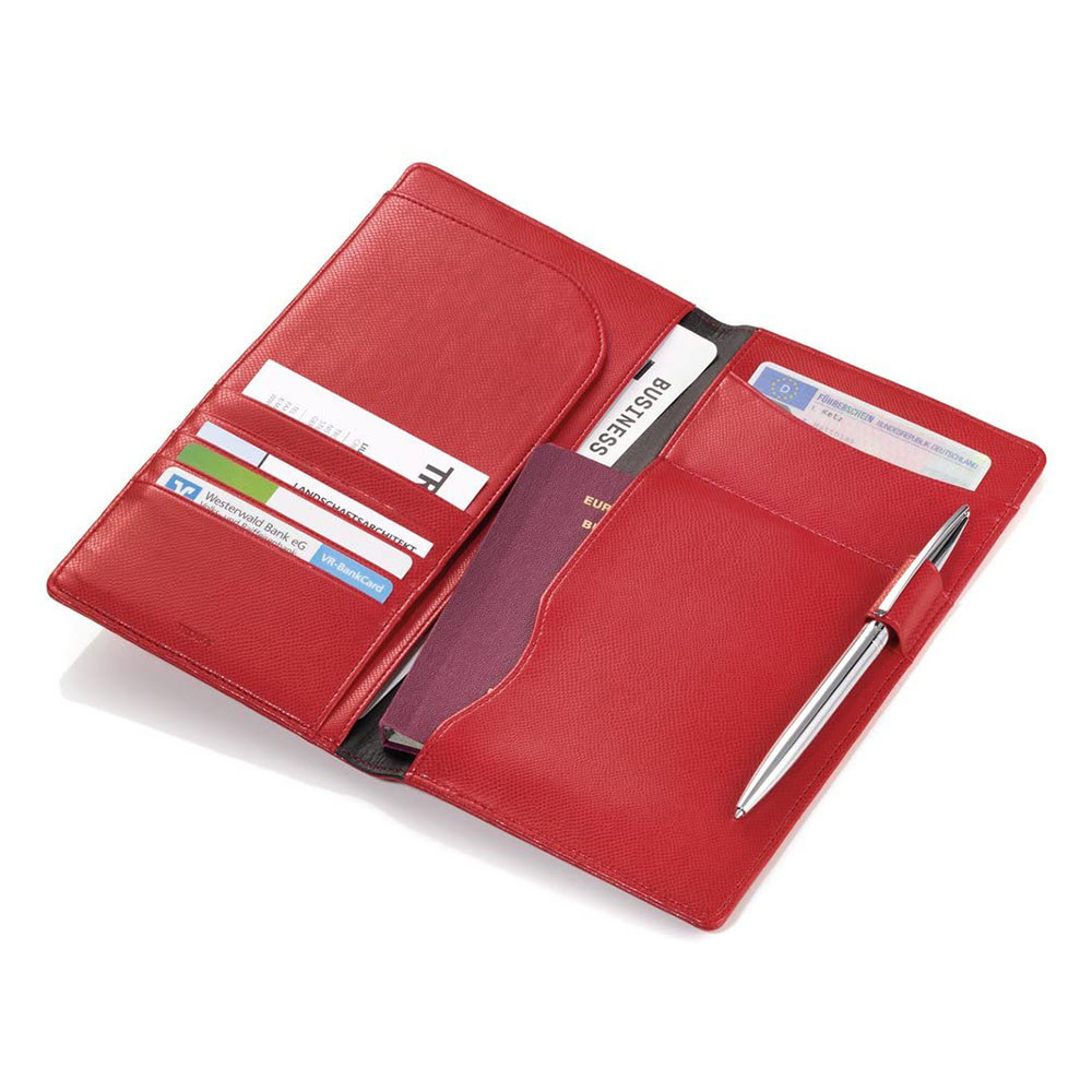 Футляр для документів Troika Colori confidence, червоний Рівне - фото 2