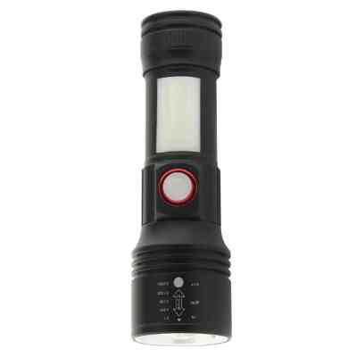 Ліхтар Quantum Adept 10W LED zoom +COB з USB (QM-FL1031) Вінниця