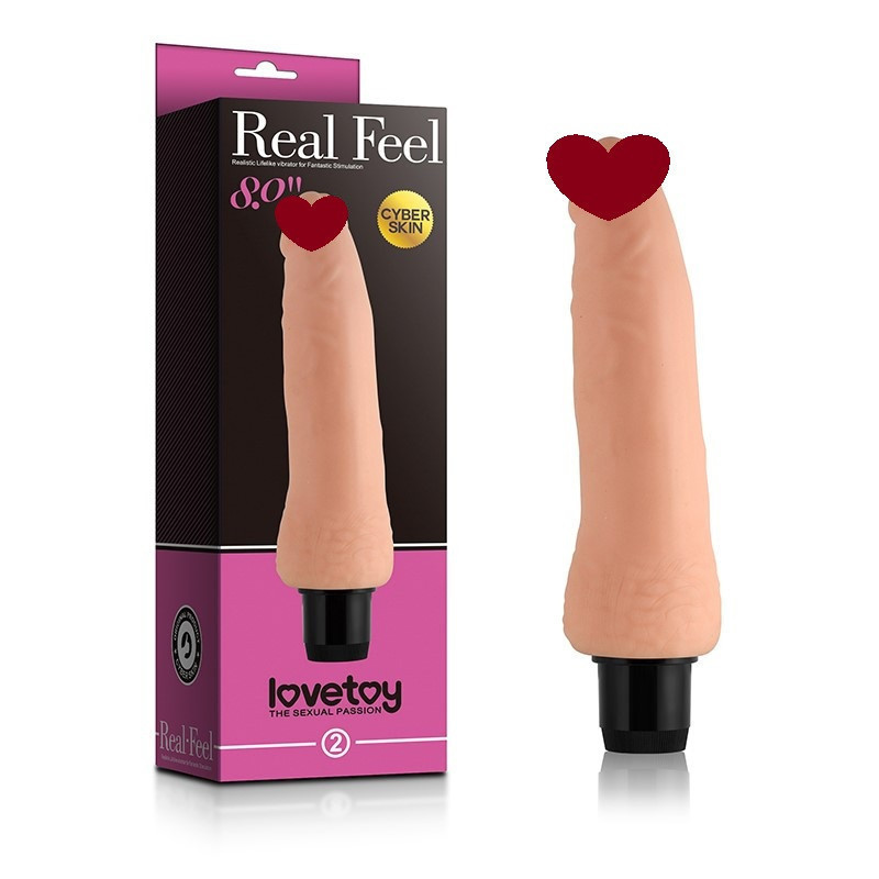 Вібратор DILDO 8'' REAL FEEL Sex Aura Київ - фото 1