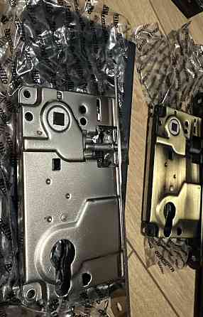 Замок Armadillo LH 25-50 AB BOX ригель+защёлка (бронза,нікель,золото) Харьков