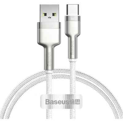 Дата кабель USB-C to USB-C 1.0m 66W metal Baseus (CAKF000102) Вінниця