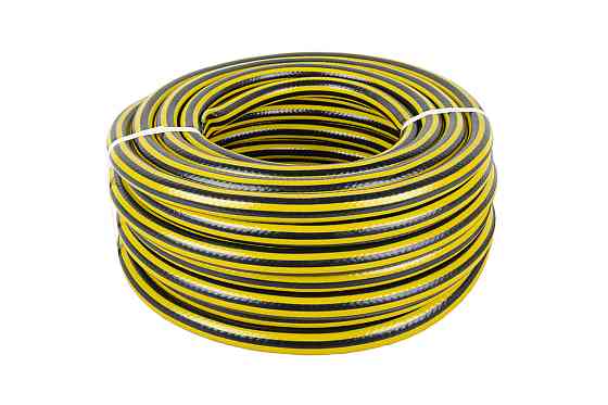 MASTERTOOL Шланг садовий для поливу MASTERTOOL "PCHELKA" ¾" 25 м чорно-жовтий 92-1067 Коломия