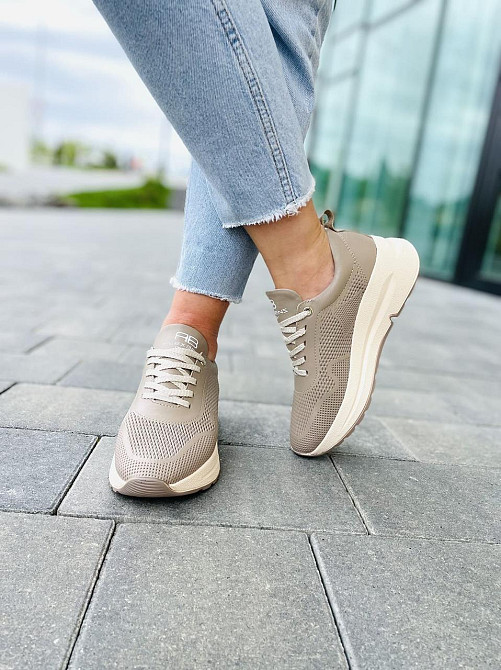 ALEX BENZ Кросівки жіночі ALEX BENZ 21205 ST капучіно (весна-літо, шкіра натуральна) (5024) Коломия - фото 4