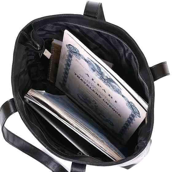 Класична жіноча сумка-шоппер Shvigel 16365 Чорний Київ