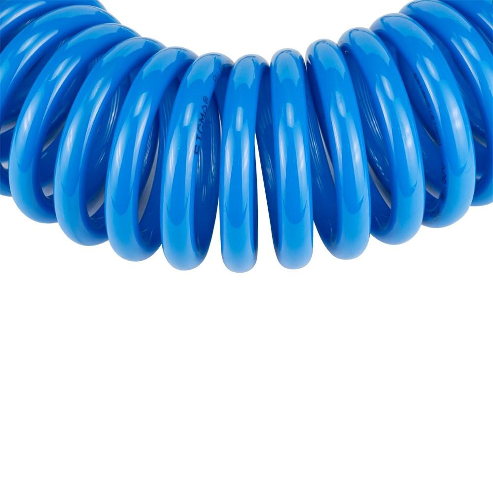 Шланг спиральный полиуретановый (PU) 10м 8×12мм SIGMA (7012221) Киев - изображение 2