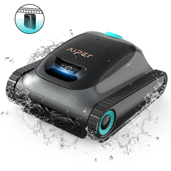 Беспроводной робот пылесос для бассейнов Aiper Scuba N1/S1 (дно.стены. ватерлиния. ступени) Киев