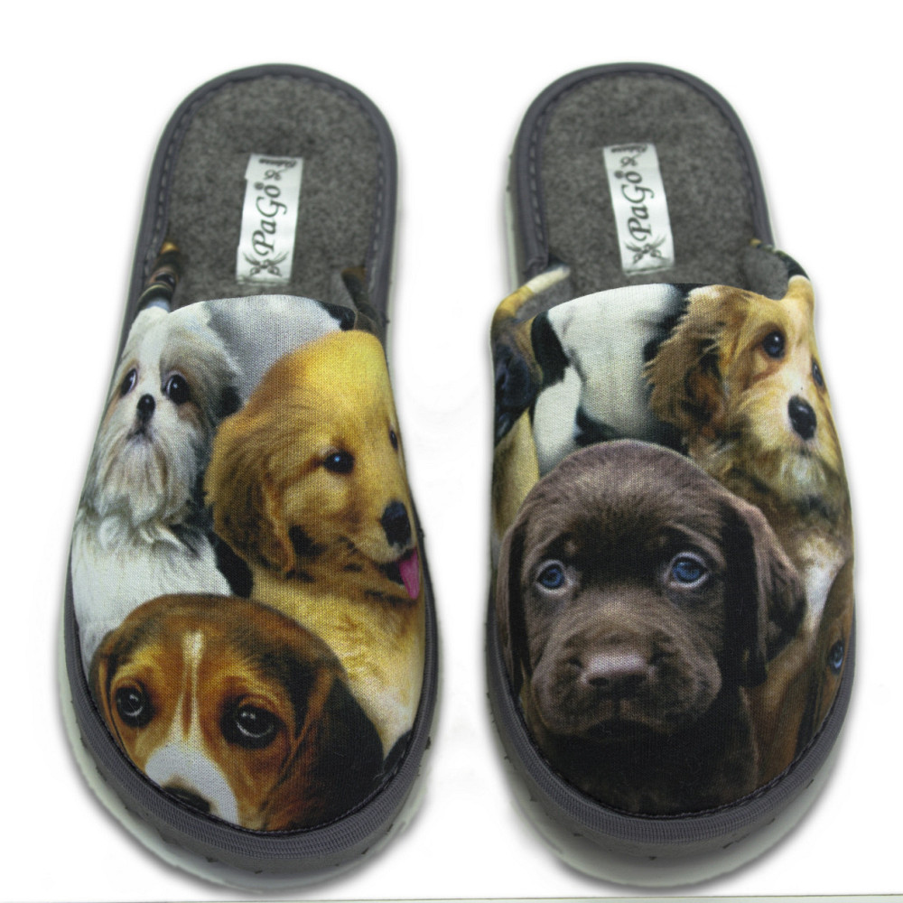 Женские тапочки с закрытыми пальчиками Собачки Одесса - изображение 8