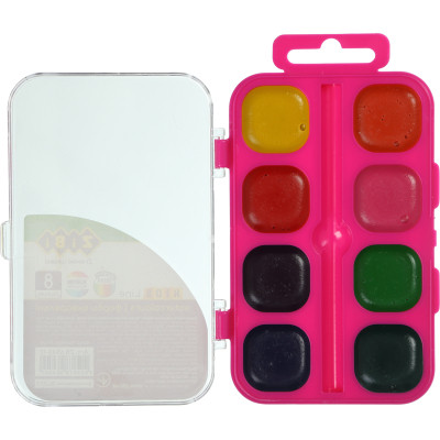 Акварельні фарби ZiBi KIDS Line водорозчинні, 8 кольорів, рожева (ZB.6542-12) Вінниця - фото 2