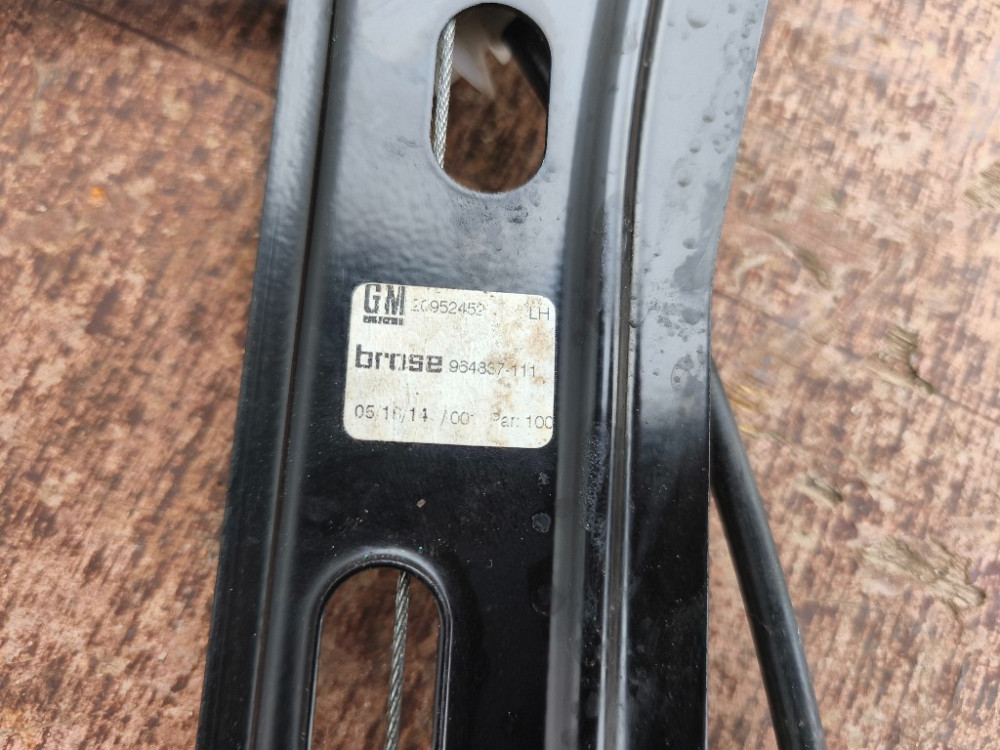 Склопідйомник передній лівий Opel Insignia 2013-2017 Ковель - фото 3