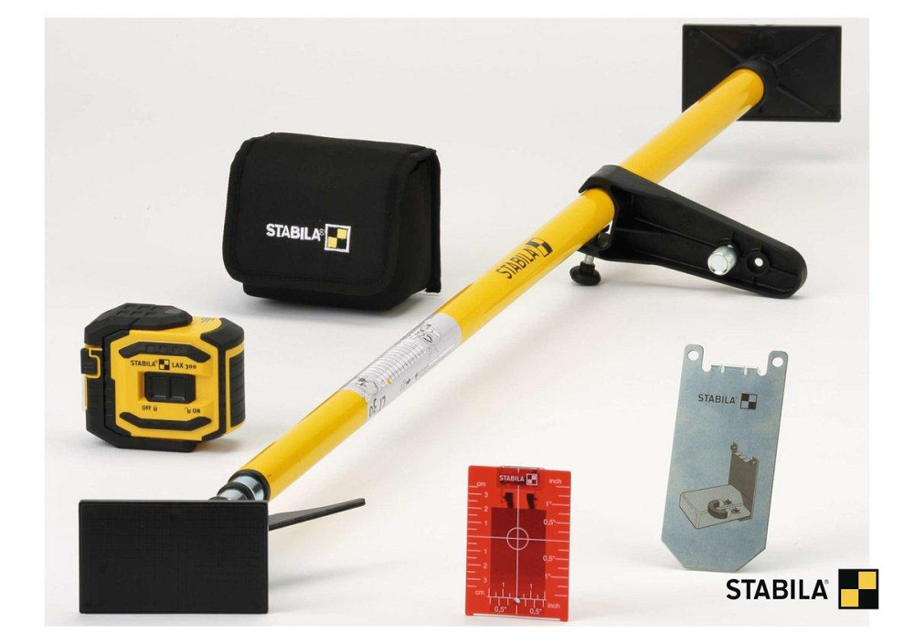 Нівелір лазерний STABILA Type LAX 300 з приладдям +-0.3мм/м + телескопічний штатив LT 30 (20-365 см) Одеса - фото 1