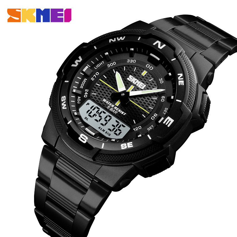 Skmei 1370BKWT Black-White SBR Киев - изображение 3