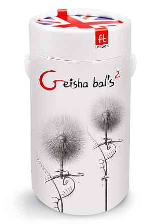 Кулі вагінальні Gvibe Geisha Balls 2 для тренування інтимних м'язів, рожеві Sex Aura Київ