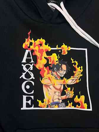 Худи на подростка аниме на флисе 160,170 Николаев