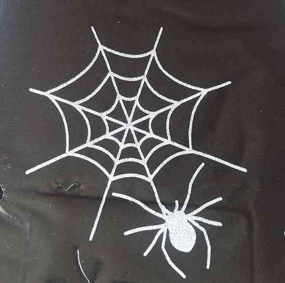 Дитячі колготки паутинка з павуками на Хелловін 40 den 134-140 на 8-10 років чорний Київ