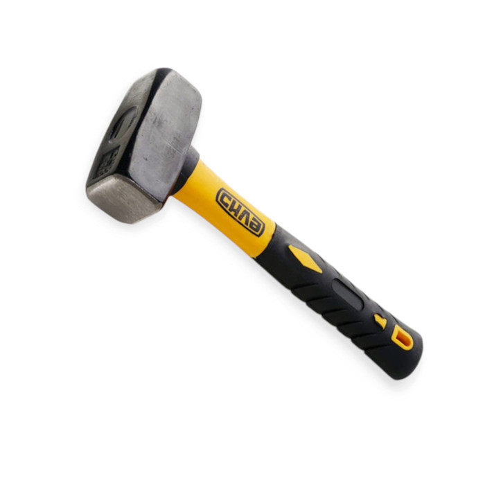 Кувалда 1,5 кг фібергласова гумова ручка 240мм Сила Мукачево - фото 1