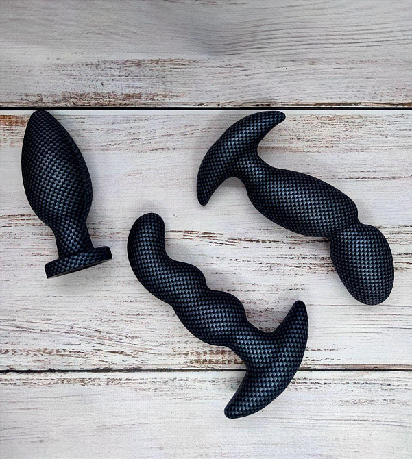 Массажер простаты с вибрацией Blush SPARK IGNITION PRV-01 CARBON FIBER Sex Aura Киев - изображение 2