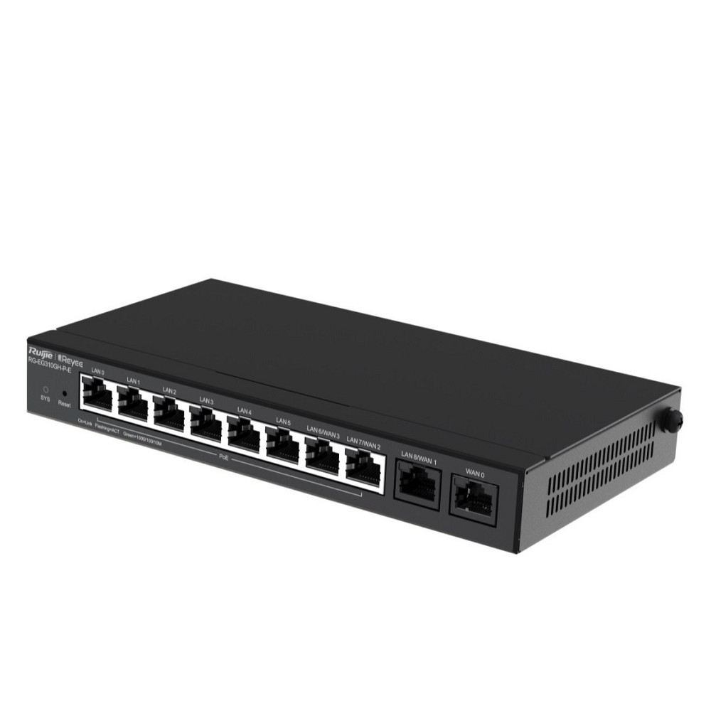 Маршрутизатор Ruijie Reyee RG-EG310GH-PE Black Харьков - изображение 3